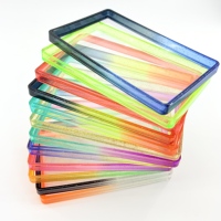 Étui de protection en TPU avec dos transparent |   Étui empilable antichoc pour cartes gradées 35PT