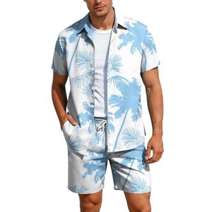Conjunto de Camisa de Verano para Hombre, Corte Holgado, Transpirable y Elegante, Perfecto para Vacaciones. - Product Image 4