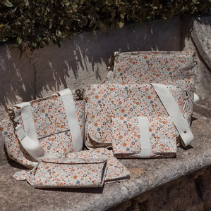 Sac à langer portable grande capacité multi-poches pour bébé, sac à bandoulière avec sangle réglable pour les voyages et les activités de plein air - Product Image 4