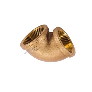 Anti-Corrosion 1/4"x1/4" 90 Degree Bronze <b>Double</b> Female BSPT Elbow Marine Yacht Pipe <b>Adapter</b> Taiwan Manufactured - Product Image 6