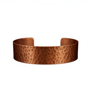 Adjustable Copper <b>Bracelet</b> With Lightweight Design For Comfortable Daily Wear And Trendy Fashion Looks - Product Image 1