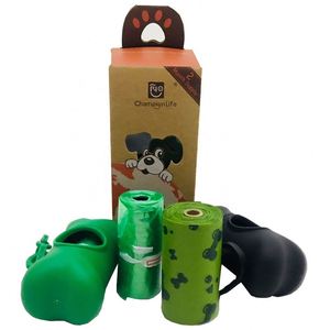 RDY Custom Printed Corn Starc Eco Friendly <b>Compostable</b> Doggy Poo Waste Disposal Solutions Customized Pet Waste Dog Poop Bags - Product Image 5