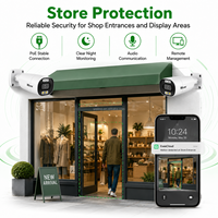 Système de surveillance Wistino 8MP PoE IP Camera 8CH NVR avec vision nocturne couleur en temps réel, alerte de mouvement, système de sécurité CCTV