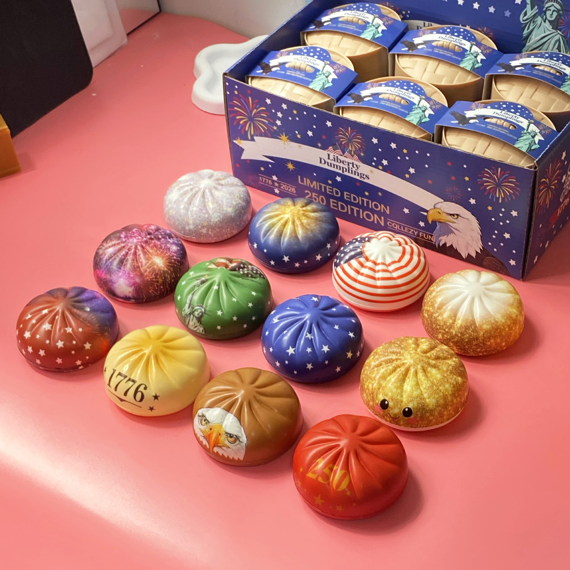 PU American A-version baozi [boxed+steamed]