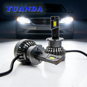 หลอดไฟหน้ารถยนต์ LED 110W 8000 ลูเมน 6000K อัตโนมัติ 12V อะลูมิเนียม สีฟ้า ผลิตใหม่สำหรับ <span class=keywords><strong>D1s</strong></span> - Product Image 2