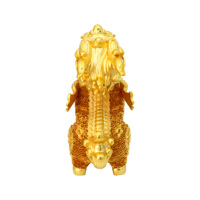 Nouvelle conception 2026 : Statues d'animaux Qilin en métal doré, Trophées, Médailles, Plaques, Cadeaux souvenirs, Décoration intérieure ; Styles modernes et anciens