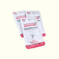 Machine de remplissage et de scellage automatique de sachets Easy Snap, type carte, pour liquides, pour emballage en forme de V à ouverture à une main pour bain de bouche jetable