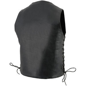 Chaleco de Cuero Genuino para Hombre, Ropa Casual de Invierno para Exteriores, Calidad Premium, Resistente al Viento, Transpirable, Anti-UV, Reversible e Impermeable - Product Image 4