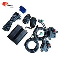 Kit Universal de Controlador de Válvula de Escape Electrónica OBD con Bluetooth, Aplicación, Control Remoto Inalámbrico, Actuadores Dobles y Llaves Inteligentes