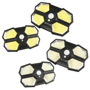Lámpara de pared con energía solar, LED COB, sensor de cuerpo humano, luz de paisaje para patio exterior, resistente al agua - Product Image 4