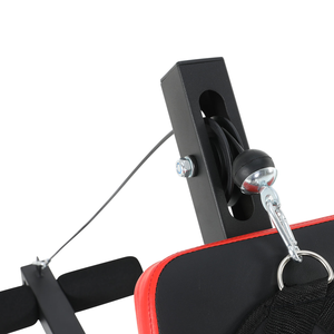 <span class=keywords><strong>Banc</strong></span> de <span class=keywords><strong>musculation</strong></span> réglable pour la maison <span class=keywords><strong>avec</strong></span> <span class=keywords><strong>presse</strong></span> à <span class=keywords><strong>jambes</strong></span> pliable et support pour haltères - Product Image 3