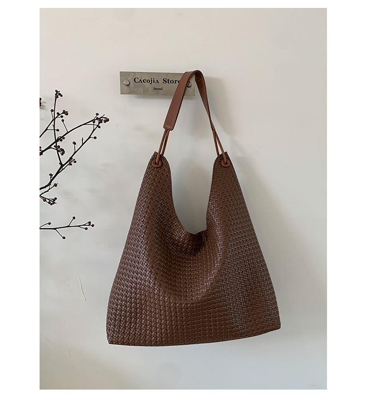 Bolso tote de PU - color 3 44*13*29cm