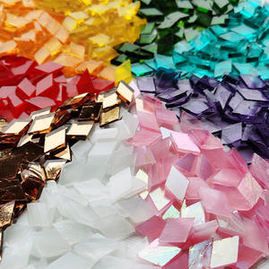 320 pezzi di tessere di <span class=keywords><strong>mosaico</strong></span> di vetro turco di forme miste per l'artigianato, pezzi di vetro colorato colorato per progetti di <span class=keywords><strong>mosaico</strong></span> - Product Image 2