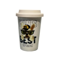 Ceranva Logo personnalisé motif animal voyage tasse en céramique tasses à café pour la vente en ligne boutique