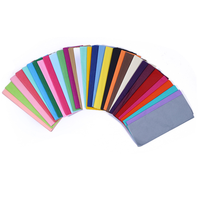Échantillon gratuit de papier de soie blanc personnalisé de haute qualité en gros, 17 g/m²