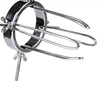 Nouveau Dilatateur Transparent en PEOP pour Nettoyage Vaginal et Enema, Plug Anal Creux, Jouets Sexuels pour Hommes et Femmes en Métal Durable