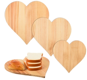 Thớt gỗ hình trái tim cho đám cưới Tân gia & Ngày Valentine để phục vụ bánh mì phô mai & các món ăn khác - Product Image 3