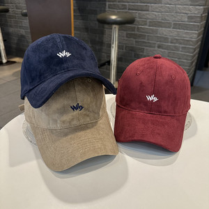 Gorra de Béisbol con Bordado de Letras, Cálida, con Visera Curva, Ajustable, Unisex, Casual, para Otoño e <span class=keywords><strong>Invierno</strong></span>, Gorra Sólida para <span class=keywords><strong>Hombre</strong></span> y Mujer, <span class=keywords><strong>Gorras</strong></span> Suaves - Product Image 1