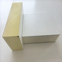 Panel compuesto GFRP de alta resistencia, tablero sándwich de PU FRP ligero para técnica de molde de construcción de pared Exterior e Interior
