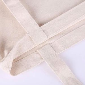 Custom Design Organic Cotton Canvas Tote <b>Bag</b> Reusable and <b>Foldable</b> Eco-friendly & Recyclable for <b>Beach</b> Shopping with Logo Print - Product Image 3