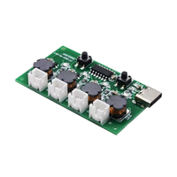 Carte de commande d'humidificateur à quatre pulvérisations personnalisable FR-4 à souder verte Fabrication de circuits imprimés à guichet unique Fournisseur d'assemblage de circuits imprimés