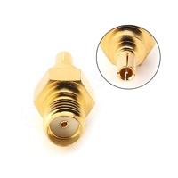 Composant électronique BNC N SMB TNC MCX MMCX Prise coaxiale RF 50 ohms plaquée or Connecteur femelle Push-Pull