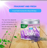 Diffuseur d'air portable Sameili Jello Nature Lavande 220g, gel parfumé en plastique à longue durée de vie