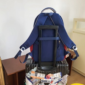 Un sac à dos léger et polyvalent pour étudiants universitaires, un design de <span class=keywords><strong>lettre</strong></span> tendance de grande capacité pour les femmes, un couple décontracté Going O - Product Image 4