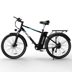 HITWAY E Bike 26 Polegada 25 KM/H 250W 36V 14Ah UE Armazém Estoque 7 Velocidade Fat Tire Adulto Bicicleta Elétrica