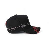 Casquettes Snapback Oxford Personnalisées en Stock, Réglables, 5 Panneaux, Style Mexicain, Tissu Dobby à Pois, Respirantes, Imperméables, Unisexe