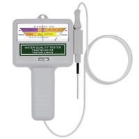 Analyseur de qualité de l'eau pour piscine et spa, testeur de chlore total et de pH à double aiguille, stylo testeur de chlore résiduel domestique en ABS