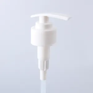 Factory Supply Lotion Pump 28mm Plastic White Liquid Soap Dispenser Pump