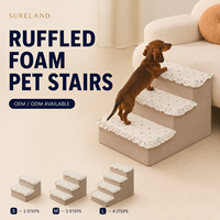 Ganzjahres-Hundebett mit Neigungsdesign für Mittelgroße/Kleine Hunde, Innenbereich, Rutschfest, Abnehmbar, Waschbar, Atmungsaktiv