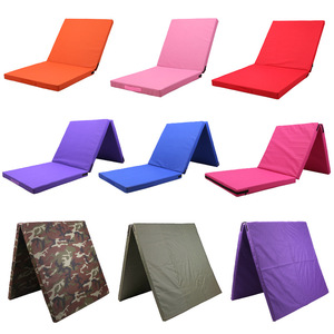 Tapis de <span class=keywords><strong>gymnastique</strong></span> de Fitness à trois volets 5cm d'épaisseur PVC/toile tapis de <span class=keywords><strong>gymnastique</strong></span> d'aérobic d'exercice de Sport pour des utilisations de <span class=keywords><strong>gymnastique</strong></span> et de Sport - Product Image 3