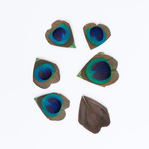 Vente en gros de plumes naturelles aux yeux de paon pour bricolage, décoration de mariage, décoration de la maison bohème, accessoires de déguisement - Product Image 3