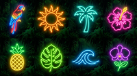 Enseigne néon LED personnalisée en PVC pour extérieur, avec logo et nom de magasin, design planche de surf, pour magasins et bars, vente en gros