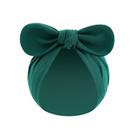 Turbantes para Bebés Recién Nacidos, Gorros 100% Algodón con Lazo, Gorro con Orejas de Conejo Coloridas, 6-18 Meses, Gorros para Niños Pequeños, Viajes y Deportes