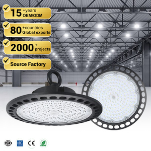 Nouveauté : éclairage LED UFO à haut rendement lumineux pour entrepôt, usine, parking souterrain, boîtier en aluminium, 100W, 150W, 200W - Product Image 1