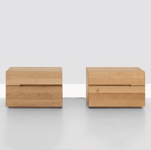<span class=keywords><strong>Table</strong></span> de chevet en noyer noir massif Tatami |   Armoire de rangement de chevet à profil bas |   <span class=keywords><strong>Table</strong></span> de chevet assortie au lit au sol - Product Image 6