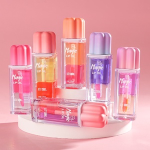 Aceite <span class=keywords><strong>Labial</strong></span> de Doble Capa al por Mayor, Brillo <span class=keywords><strong>Labial</strong></span> Líquido Mineral Vegano, Hidratante, de Larga Duración, con Efecto Voluminizador y Espejo, Aceite <span class=keywords><strong>Labial</strong></span> <span class=keywords><strong>Mágico</strong></span> - Product Image 3