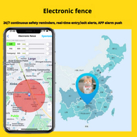 Rastreador GPS GPRS Inteligente para Mascotas, Resistente al Agua, Multifuncional, con Rastreo en Tiempo Real para Perros y Gatos, Mini Antipérdida