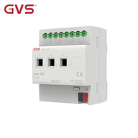 Actionneur intelligent 4SU MDRC 20A à 3 fonctions KNX pour contrôle de scène avec détection d'énergie et sécurité