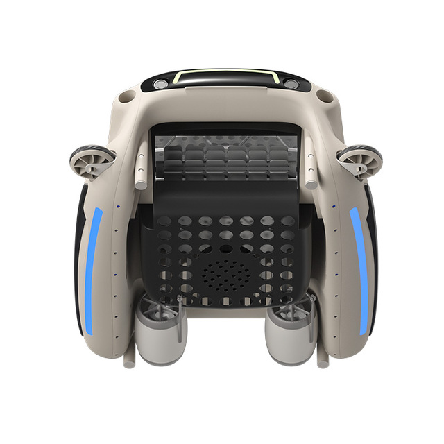 YUNDA Automatic Robotic Pool Skimmer Cleaner with 7-Hour Continuous Cleaning Battery Power Swim Pool Skimmer