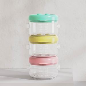 Contenedor de Almacenamiento de Leche en Polvo y Snacks Apilable de Tres Capas de PP, Hermético, Ecológico para Madre e Hijo, 10-20L, Nuevo Diseño, Venta al Por Mayor - Product Image 2
