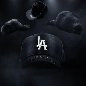 Casquettes de baseball brodées à 5 panneaux en daim de qualité G5 OEM/ODM, modèle Project 001, casquettes de sorcier Golla Fino pour hommes - Product Image 3