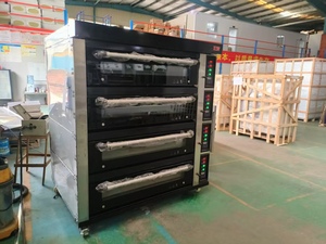 Nuevo Horno Eléctrico Industrial <span class=keywords><strong>Kanghui</strong></span> de 4 Capas, Totalmente Automático, de Acero Inoxidable, con Capacidad para 20 Bandejas, Alta Productividad, 1 Año de Garantía - Product Image 6