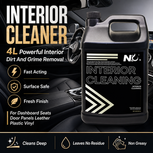 Limpiador Interior 4L para Coche, Líquido Limpiador <span class=keywords><strong>de</strong></span> Superficies <span class=keywords><strong>de</strong></span> Plástico y Vinilo para el Salpicadero, Fórmula <span class=keywords><strong>de</strong></span> Baja Espuma para Detallado Automotriz - Product Image 1