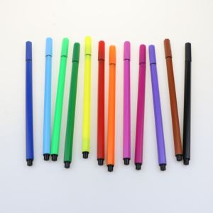 Ensemble de stylos feutres professionnels de haute qualité, 12 couleurs, écriture fluide pour le <span class=keywords><strong>dessin</strong></span> et la conception - Product Image 6