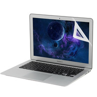Film protecteur souple transparent HD sans bulles, cadre noir, pour MacBook Pro Retina 13 pouces fin 2012-2015