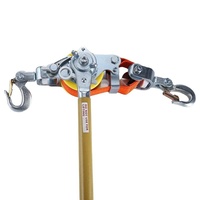 Pince de serrage à cliquet isolée 2T pour fils sous tension – Outil de manutention de lignes électriques pour l'entretien de lignes sous tension – OEM ODM – Travaux aériens utilitaires